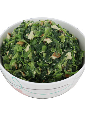 香菇青菜馅料10斤装商用低温配送