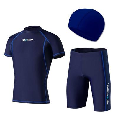 青少年男孩专业训练游泳衣