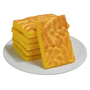 【鸡蛋黄液≥60%】虎皮蛋糕片法式面包营养早餐休闲小零食好吃的