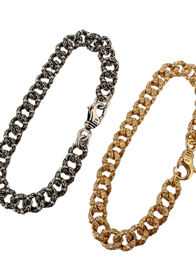 宗克罗心古巴十字手链嘻哈美式