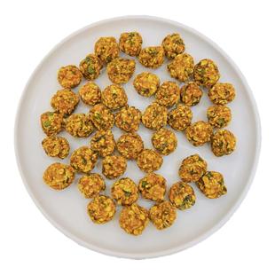 自制狗零食风干鸡肉南瓜蔬菜小丸子泰迪金毛宠物营养专用训练奖励