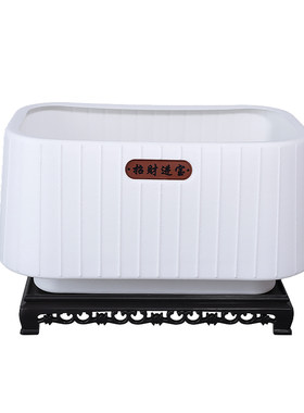 简约古典加厚树脂兰花盆