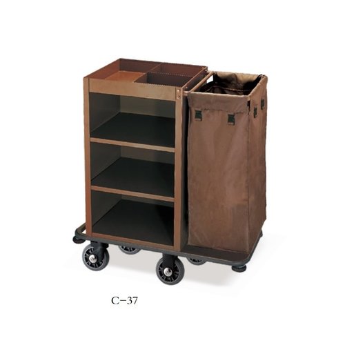 南方小电梯用C-37酒店单边客房服务车小号房口车布草车楼层保洁车