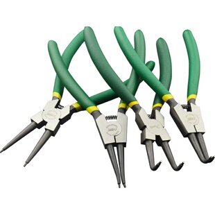 得威斯 卡簧钳子内卡钳外卡黄钳卡环钳子挡圈钳卡黄钳弹簧钳内弯