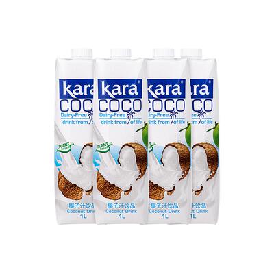 Kara椰子汁饮料1L*4瓶