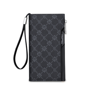 英皇保罗钱包男款2025新款卡包钱夹长款时尚多功能出国手拿包礼物