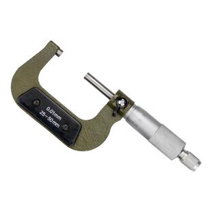 外径千分尺0-25-50mm螺旋测微器 千分卡尺测厚仪高精度0.01mm