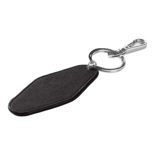 LEATHEROLOGY真皮菱形钥匙扣钥匙吊牌商务礼品定制logo企业礼品