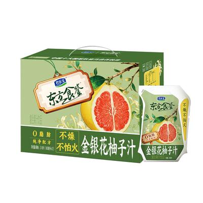 君乐宝东方食鉴金银花柚子汁
