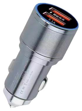 100W/66W铝合金车载快充充电器