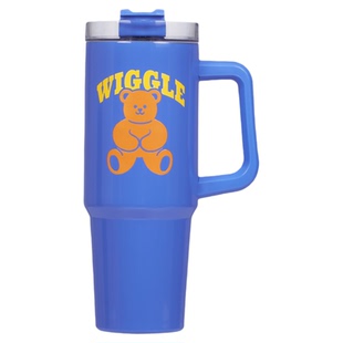 wiggle wiggle新款保温杯大容量冰霸杯女男夏不锈钢水壶保冷杯子