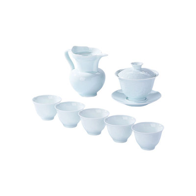 福娃茶具礼盒寓意多福多喜