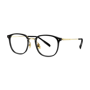 暴龙近视眼镜框架男女纯钛超轻高级感素颜商务学生可配度数BT6018