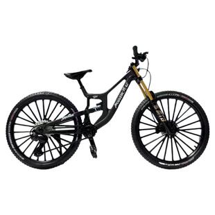 1：8合金自行车模型摆件仿真双避震山地车模型儿童玩具车模收藏