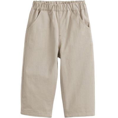 马克珍妮男童纯棉窄口休闲裤