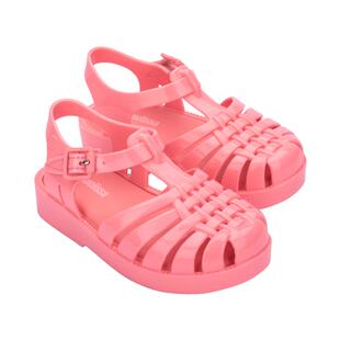 Melissa梅丽莎亲子系列儿童秋季平底罗马凉拖鞋小童果冻凉鞋32410