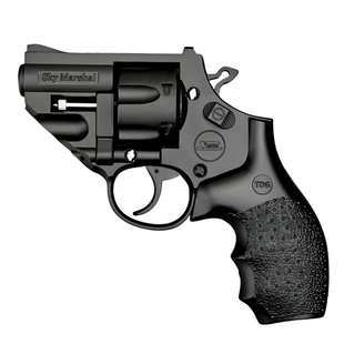 天空法警左轮儿童玩具手枪男孩仿真手抢全金属模型1:2.05不可发射