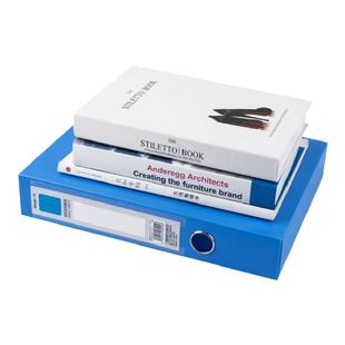 广博明丽蓝档案盒桌上整理盒档案收集办公专用ZQ