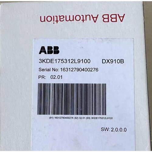 议价3KDE175312L9100全新ABB维修