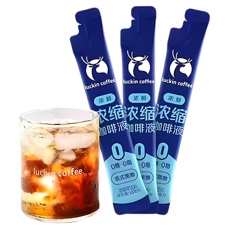 瑞幸浓缩咖啡液速溶无糖15杯装