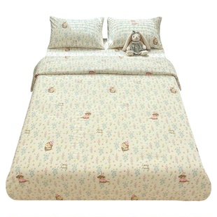 摇篮狗狗纯棉床单单件被单床笠宿舍被罩全棉少女心可搭配三四件套