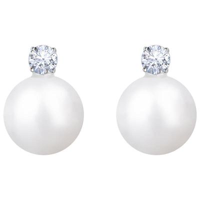 999纯银江喜同款施家珍珠耳钉