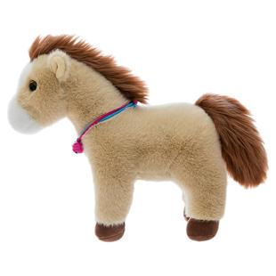 可爱小马驹毛绒玩具公仔站姿仿真马布娃娃男女孩生日礼物生肖马