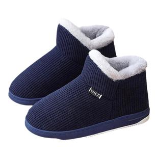 包跟棉拖鞋男女士冬季2025新款加绒厚底防滑家居室内保暖棉鞋冬天
