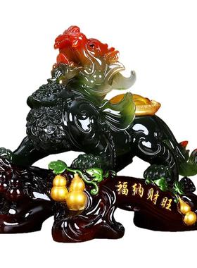 招财貔貅一对店铺开业礼物摆件