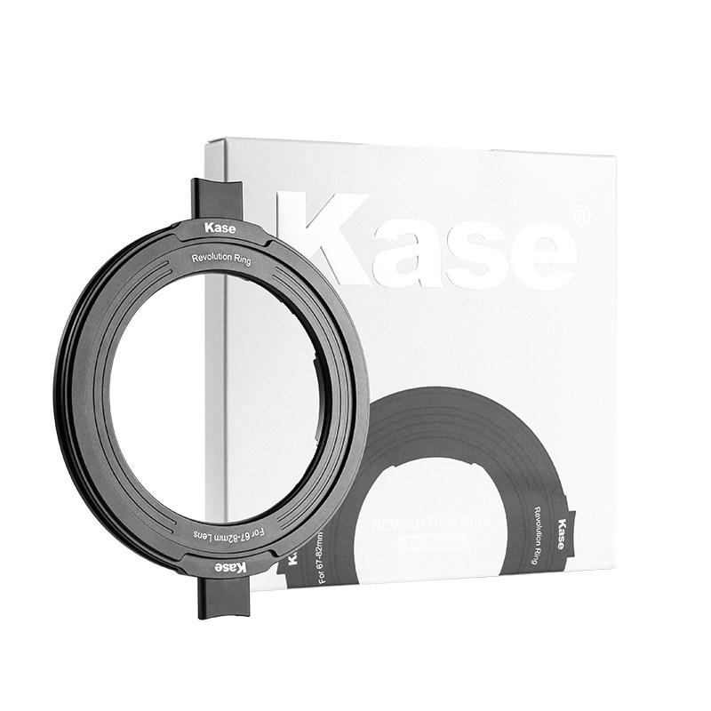 kase/卡色 可调口径磁吸转接环 67mm-82mm镜头使用 一环多用 可安装方镜支架 适配螺口/磁吸圆镜 对向按压式