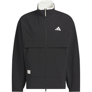 Adidas/阿迪达斯正品运动休闲新款男士拒水防泼拉链外套JM3406
