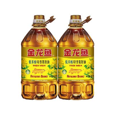金龙鱼特香菜籽油5L×2桶×1组