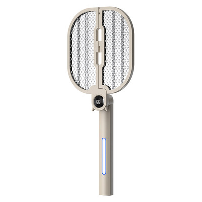 双折叠旋转充电式电蚊拍户外家用