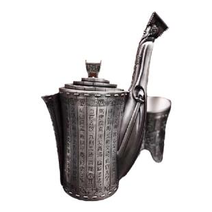 纯银酒具套装1壶4杯足银999天下第一银壶酒壶酒杯子商务礼盒包装