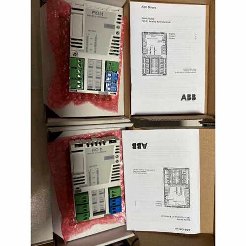 议价FIO11ABB变频器模拟量扩展模块带包适用