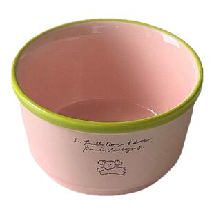 JOJO'S L. PD.pouch.多巴胺陶瓷酸奶碗饭碗网红撞色早餐碗 | 兜底