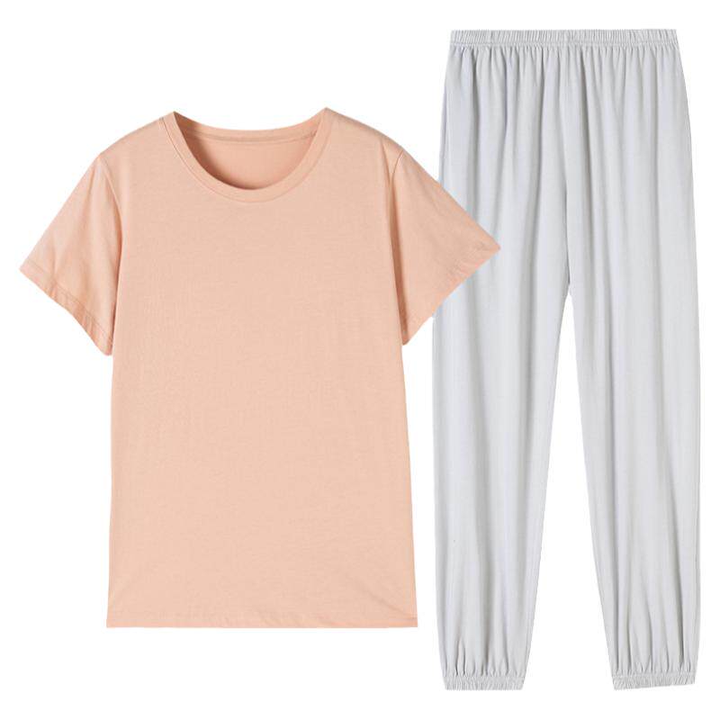 顶瓜瓜情侣全棉家居服套装睡衣夏