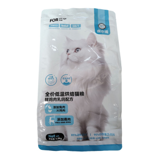 朗仕低温烘焙猫粮3斤猫咪无谷乳鸽冻干营养鲜肉成猫幼猫全价猫粮