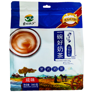 蒙优牧乡一碗好奶茶380g咸味甜味