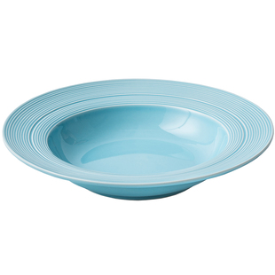 北欧创意西餐意面盘餐厅摆盘法餐深汤盘草帽意粉碟子沙拉盘刺身盘