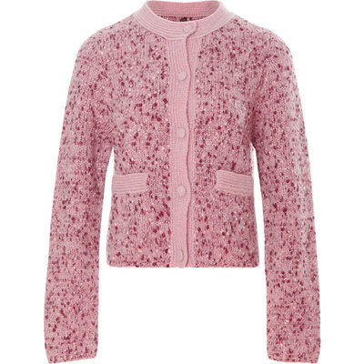 sincethen法式羊毛粉色针织衫冬