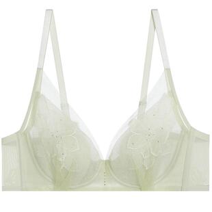 【花瓣内衣】爱慕内衣女薄杯大胸显小大罩杯文胸透气舒适显瘦胸罩