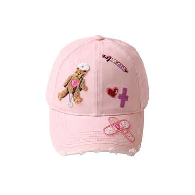 LABO护士熊鸭舌美式棒球帽