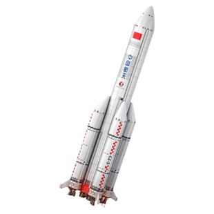 cada咔搭长征五号运载火箭军事模型教育积木益智拼装玩具儿童礼物