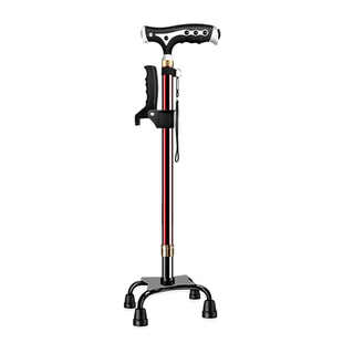 拐杖老人防滑轻便拐棍助步器四脚老年人手杖行走助行器走路