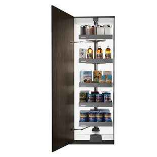 悍高大怪物拉篮零食高柜多层高深厨房橱柜内置极窄酒置物架调味篮