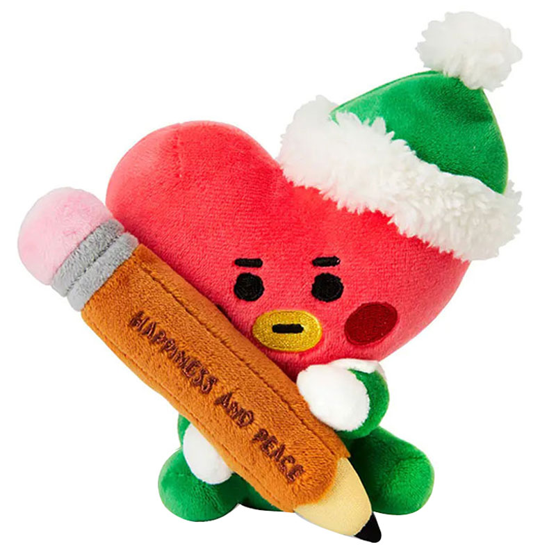 BT21可爱圣诞迷你毛绒玩偶