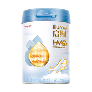 【咨询金币省14】惠氏启赋蓝钻4段810g*1罐3-6岁儿童奶粉HMO版3岁