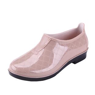 回力低帮加绒雨鞋女水鞋女士加棉雨靴短筒时尚款外穿防水防滑胶鞋