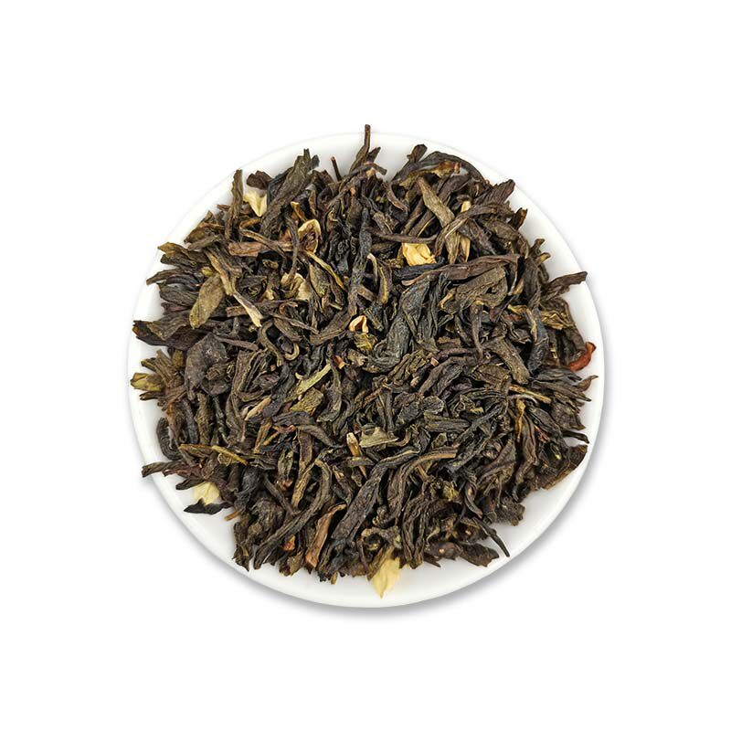 橙漫山茶花绿茶茉莉柠檬茶花香